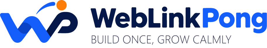 WebLinkPong — Build once. Grow calmly.